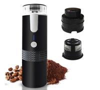 Macchina per caffè espresso portatile, 170 g, monodose con contenitore per tazza e capsule, batteria da 1200 mAh, per caffè, per campeggio, viaggi, auto, escursionismo, ufficio