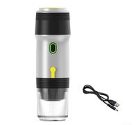 Macchina per caffè espresso portatile, alimentata tramite USB, macchina da caffè elettrica per auto e uso esterno, design compatto con infusione rapida, estrazione ad alta densità, per viaggiatori e