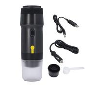 Macchina per caffè Espresso Portatile, Caffettiera Autoriscaldante, 20 Bar, Compatibile con NES, Cialde DG e Cartucce di caffè in Polvere, Macchina da caffè da Viaggio