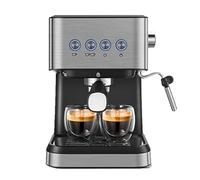 Macchina per caffè Espresso, Pressione 20 Bar, Aspetto Professionale con Lancia Vapore per Un caffè di qualità da Barista a casa, Serbatoio dell'Acqua da 1,5 Litri