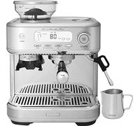 Macchina per caffè Espresso Sencor, schiumatore latte, macinacaffè a grani, display LCD, Caffettiera Espresso, Cappuccino, Barista Express, Excellence plus, serbatoio acqua e caffè di grande capacità.