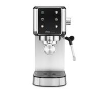Ufesa Arona Macchina Caffè Espresso 1350W, Pannello Touch a Colori, 20 Bar, Funzione Espresso Cool, Lancia a Vapore Regolabile, Serbatoio Acqua 1L, Portafiltro in Metallo, Design Compatto Caffè Freddo