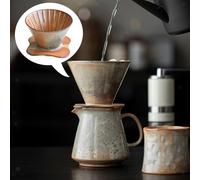 Macchina per caffè filtro manuale con filtro a goccia per caffè da campeggio