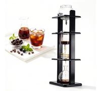 Macchina Per Caffè Freddo Giapponese A Goccia Lenta Con Filtro Riutilizzabile, Torre Di Gocciolamento Da 1000 Ml, Macchina Per Caffè Freddo In Vetro Rimovibile Da 5-8 Tazze Per Uso Domestico,