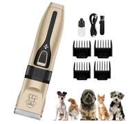 Macchina per cani tranquilla - Macchina per cani professionale impermeabile | Poodle Clipper impermeabile per la cura della pelle a casa | Taglio di capelli con batterie