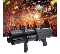 Macchina Per Cannoni Di Coriandoli Lancia pistola elettronica a tre colpi, pistola per fiori per matrimoni senza fili, elettrica