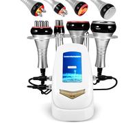 Macchina per cavitazione 40K, macchina per scolpire il corpo a ultrasuoni 4 in 1 RF Radiofrequenza Massaggiatore per sollevamento della pelle dispositivo di riduzione della cellulite, macchina brucia