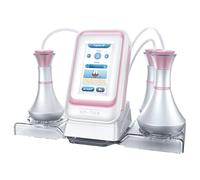 Macchina per cavitazione, 80 K 3 in 1, dispositivo per la cellulite ad ultrasuoni con 3 testine massaggianti, antirughe, per spa, salone, 33 x 16 x 22 cm