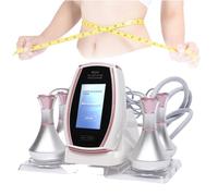 Macchina per cavitazione 80K 5 in 1, dimagrante, 5 testine di trattamento a 5 effetti, 5 prese, potenza di uscita 1-10 W, touch screen LED per contouring corpo e ascensori facciali