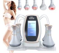Macchina per Cavitazione Estetica, Macchina per Scolpire Il Corpo 5 in 1, Dispositivo Di Bellezza per La Perdita Di Peso Lipo 80k, Macchina per Cavitazione per Massaggio Corporeo Antirughe Gold