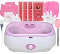 Macchina per cera di paraffina da 5 litri per mani e piedi, fusione rapida con controllo intelligente della temperatura, timer automatico e mantenimento del calore, kit professionale per spa a casa