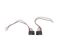 Macchina per Ceramica Interruttore di Alimentazione Pulsante Sicuro Resistente al Calore Facile da Usare per Macchina Ceramica Durevole Materiale ABS 2 pz