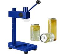 Macchina per Chiudere Manualmente Le Lattine,Strumento per Sigillare I Barattoli Con Base Fissa,Altezza: Entro 30-170 Mm/Calibro Applicabile: 51 Mm,Non Richiede Alimentazione,Per Uso Domestico Blue