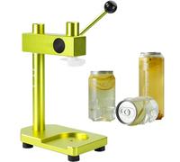 Macchina per Chiudere Manualmente Le Lattine,Strumento per Sigillare I Barattoli Con Base Fissa,Altezza: Entro 30-170 Mm/Calibro Applicabile: 51 Mm,Non Richiede Alimentazione,Per Uso Domestico Green
