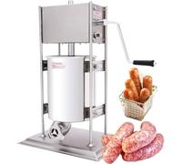 Macchina Per Churros Commerciale Manuale, Churrera Spagnola Verticale In Acciaio Inox Con 4 Stampi Intercambiabili, Per Uso Domestico E Ristorazione 5L
