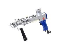 Macchina per ciocche di tappeti,Macchina da ricamo con ago da 5-40 punti/s - Schienale e tappeto con manico regolabile a 360° per tappeti con cime, protezione e per