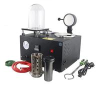 Macchina per colata sotto vuoto, Macchina per investimento per colata sotto vuoto da 2 litri, Display digitale fino a 2500 ° F, Forno di fusione dell'oro, Combinazione di fusione a cera persa con