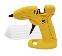Macchina per colla a caldo - Penna per colla a caldo in alluminio | Kit di mini pistola per colla | Pistola senza fili per colla fusa | Per decorazione, progetti di tessuto