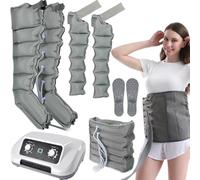 Macchina per compressione delle gambe, sistema di recupero con stivali di compressione, massaggiatore elettrico per compressione ad aria delle gambe, massaggiatori per drenaggio linfatico pe