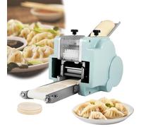 Macchina per confezionare wonton di qualità commerciale, macchina automatica per confezionare ravioli con stampi, adatta per cucine, negozi di noodles e negozi per la colazione.