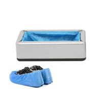 Macchina Per Copriscarpe 15,75x8,66x5,91 Pollici Con Rilevamento Automatico | Macchina Avvolgitrice Per Scarpe Touchless Mani Libere Copertura Rapida Nessuna Piegatura Facile Installazione Per Garage Per