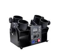 Macchina per coriandoli 4 spara coriandoli elettrici controllo DMX512 5 canali supporto display LCD for riprese individuali di buona qualità Crea straordinari effetti visivi