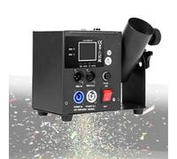 Macchina Per Coriandoli Elettronica Lanciatore professionale, pistola elettrica portatile, per DJ, effetto luce per feste, club, bar, matrimoni, Natale, Halloween, carnevale, Pasqua, singolo