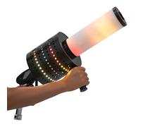 Macchina per coriandoli manuale a LED, 20 W, macchina per la nebbia di CO2, macchina per coriandoli, per feste, matrimoni, palcoscenici, concerti, teatro