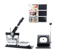 Macchina per Creare Badge, Macchina per Creare Bottoni magnetici per Frigorifero, Macchina per Creare magneti per Frigorifero rettangolari da 31' x 20'', per trasformare Ogni ricordo in Un ricordo.