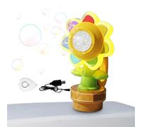 Macchina per creare bolle | Macchina per creare bolle di girasole | Decorazione telecomandata, ornamento ricaricabile per donne e uomini, casa, viaggi su strada