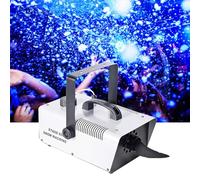 Macchina per creare fiocchi di neve, 600 W, per DJ feste, Natale, vacanze, feste