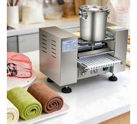 Macchina per crêpes professionale compatta per Food Truck, crepiera automatica 15/20/25 cm, spessore regolabile 0,4-1,2 mm, temperatura 150-200 °C, produzione 200-300 unità/ora 20 cm