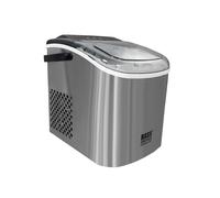 Macchina per cubetti di ghiaccio 12 kg/24 ore - argento