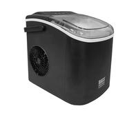 Macchina per cubetti di ghiaccio 12 kg/24 ore - nera