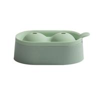 Macchina per cubetti di ghiaccio in silicone facilmente riempibile con design fl