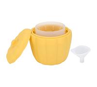 Macchina per cubetti di ghiaccio Secchiello per ghiaccio in silicone a forma di zucca Funzionamento facile Senza BPA Sicuro Durevole Dispositivo di raffreddamento portatile per