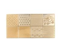 Macchina per cubetti di ghiaccio trasparente, vassoio per stampi per ghiaccio in rame per cocktail Whiskey Bourbon, accessori per baristi IceCube Imprinter per bevande per feste, (D02)