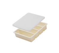 Macchina per cubetti ghiaccio in silicone qualità con coperchio a scatto, perfetta per cubetti ghiaccio per cocktail e bevande Set stampi per ghiaccio Club