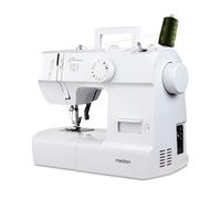 Macchina per cucire MEDION SM70 (70 watt, 12 diversi modelli di punto, luce di cucitura a LED, lunghezza del punto regolabile, pulsante di inversione, tagliafilo, MD11179) bianco