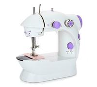 Macchina Per Cucire Portatile 4 in 1 Cucito Filo Sarta Punto Croce Vestiti Abiti