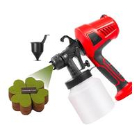 Macchina Per Decorare Torte Da 500 W, Annaffiatoio Da 800 Ml/Distanza Di Spruzzo Di 300 Mm, 3 Modalità Di Spruzzo (orizzontale, Verticale, Circolare), Per Decorazioni,Red