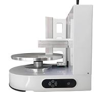 Macchina per Decorazione Torte da Banco, Macchina per Spalmare la Crema per Torte, Macchina per Decorazione Torte da Cucina Commerciale Piatto Girevole per Torte di Dimensioni 4-12 Pollici