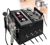 Macchina per diatermia per alleviare il dolore, terapia con onde d'urto per sollevamento e perdita di peso, include 8 testine di lavoro