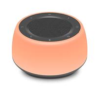 Macchina per Dormire con Rumore Bianco e 16 Suoni rilassanti, Lampada Calda dimmerabile in 3 Modi, Luce Notturna a 6 Colori, Ricaricabile Tramite USB Portatile