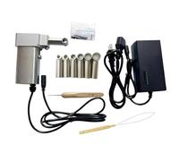 Macchina per Dreadlock con 6 Teste,Macchina Elettrica per Dreadlock,Kit per Dreadlocks Portatile,Estensioni Rapide per Dreadlock