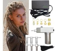 Macchina per dreadlocks, 6 teste automatica istantanea per dreadlock, portatile elettrico portatile per Locs