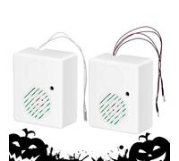 Macchina Per Effetti Sonori Di Halloween - Dispositivo Di Paura Del Salto | Sensore Portatile Halloween Urla L'Altoparlante Con Il Ds Che Cambia Colore, Giocattolo Di Ripieno Fantasma, Accessori