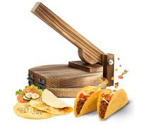 Macchina Per Empanadas | Fabbricazione Di Pasta Per Buste In Legno Versatile,Pressa Per Ravioli ed Empanadas,per Pasta Tortillas Raviolis Wontons Casa Appartamento Fattoria