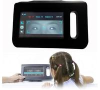 Macchina per esami oculistici, strumento di screening della vista oftalmologico portatile, macchina per screening della vista con schermo touch da 7 in, con asse numerico 0-180°, distanza 98 cm