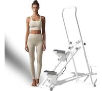 Macchina per Esercizi Scalatore Verticale per Palestra Domestica, Macchina Stepper per Scale per Allenamento per Tutto Il Corpo, Macchina per L'allenamento per Tutto Il Corpo con Iline, Black